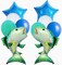 Rainbow Trout Mylar Foil Balloon Salmon Balloon Fisherman Fishing Party Supplies Tournament Fishing Decorations